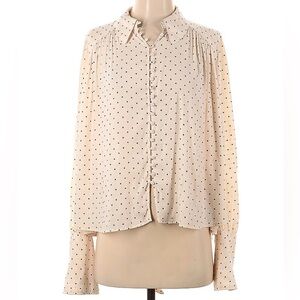 Free people sleeve blouse, size S